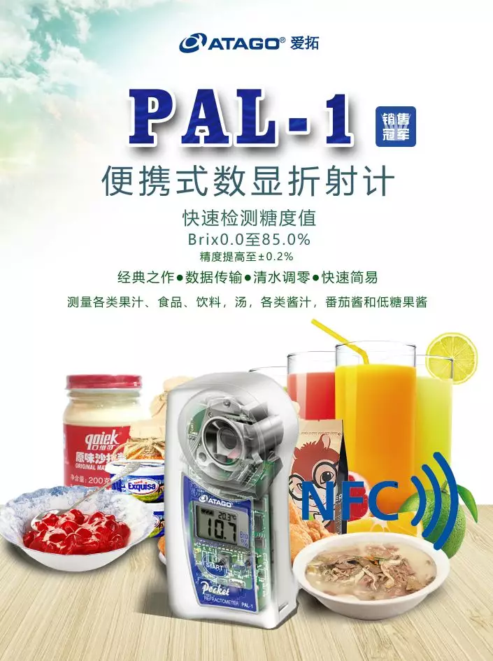 ATAGO（愛拓）便攜式數顯折射計食品飲料糖度儀測糖儀.jpg
